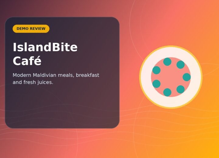 Maldives Rating demo image for islandbite cafe