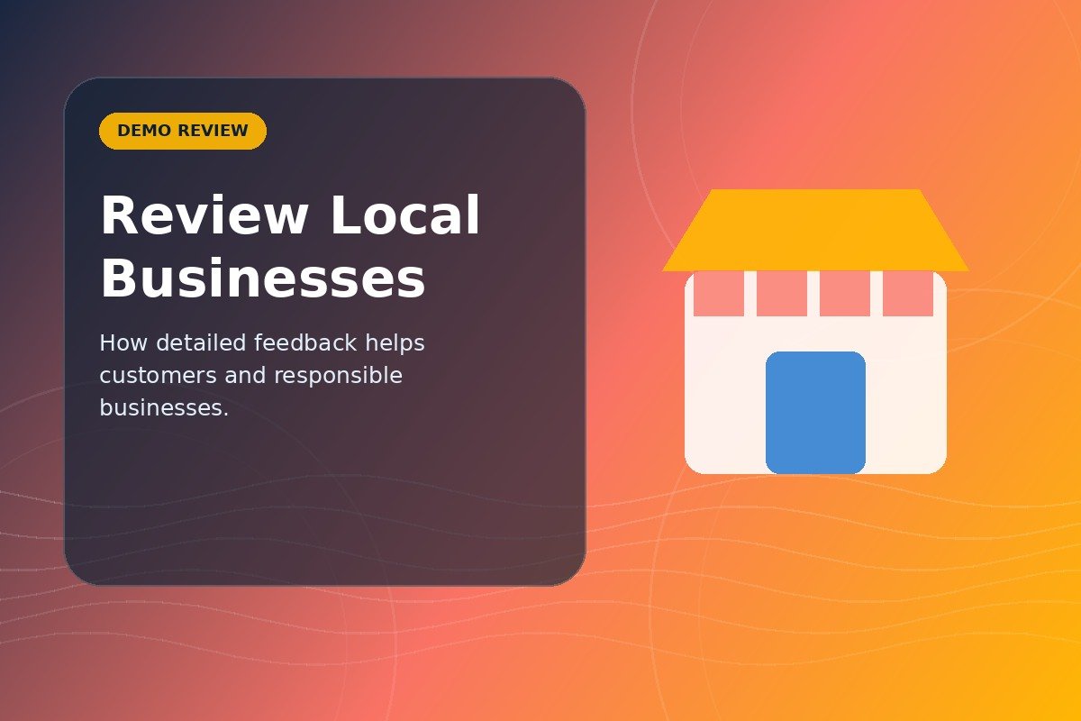Why Detailed Reviews Matter for Local Businesses