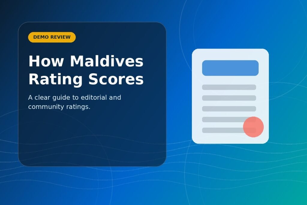 Maldives Rating demo image for review guide